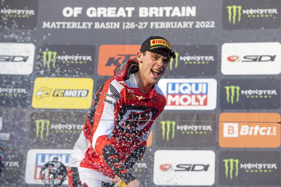 Tim Gajser in Round 1, Great Britain