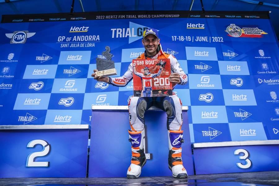 Toni Bou in Round 2, Andorra