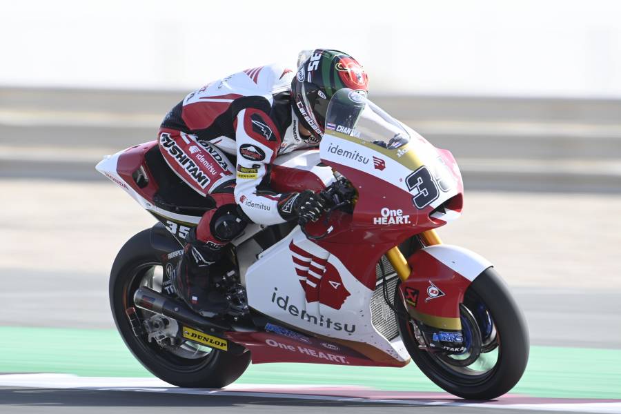 Chantra and Ogura Shine in Moto2 Qualifying Sessions in Qatar