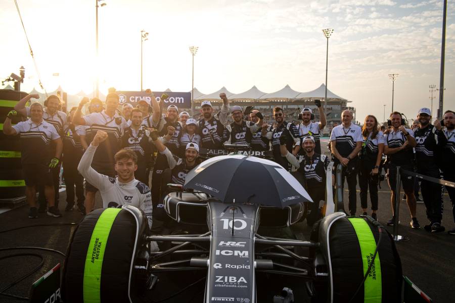 Pierre Gasly / Round 22 in Abu Dhabi GP