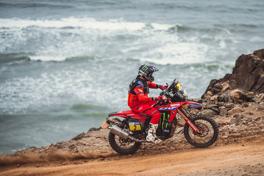 Ricky Brabec in the Morocco Rally