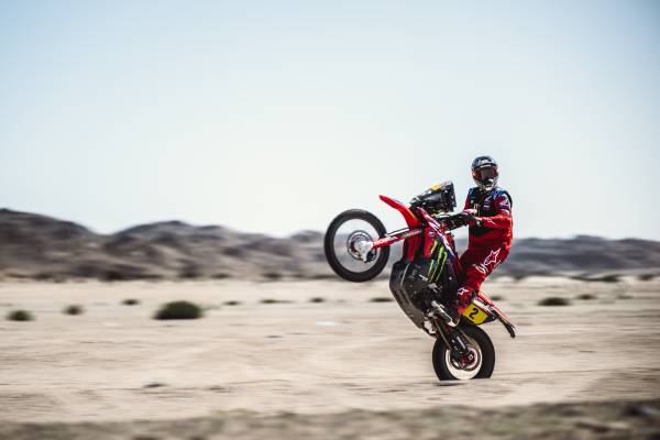 Happy and motivated to start Dakar 2023