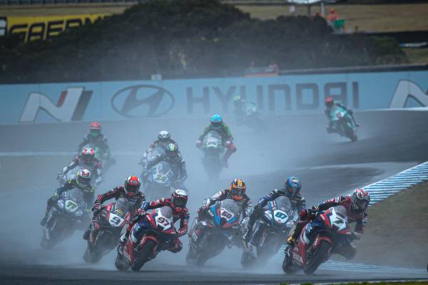A positive first SBK outing for Team HRC at Phillip Island