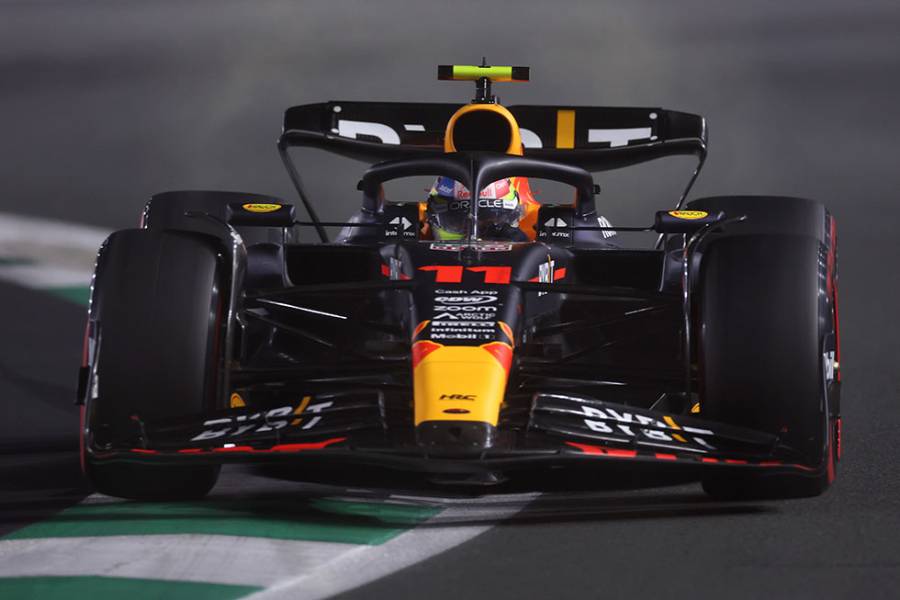 Sergio Perez took pole position Saudi Arabian Grand Prix
