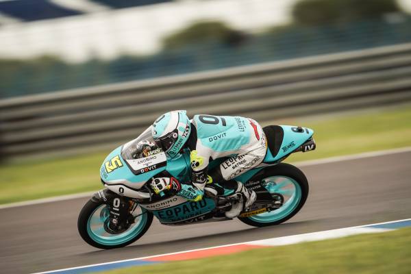 Team-mates Masia And Suzuki On Second Row Of Termas Grid