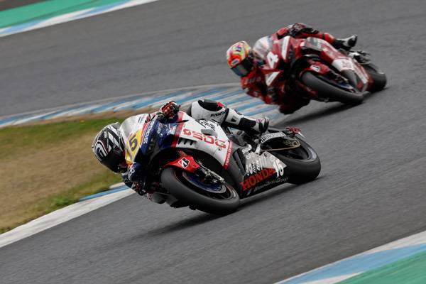 名越哲平が2レース連続の表彰台に登壇