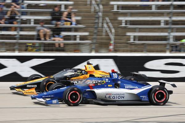Palou, Malukas Shine for Honda at Texas Motor Speedway