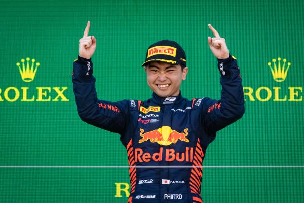 Ayumu Iwasa converts pole to a win to take his second victory of the season