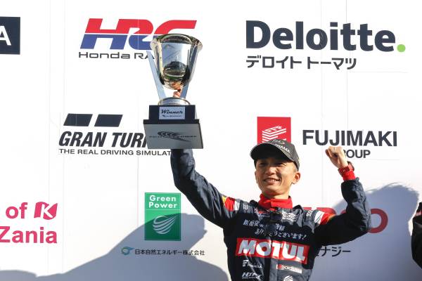 開幕第2戦で野尻智紀が自身9回目となる優勝を飾る