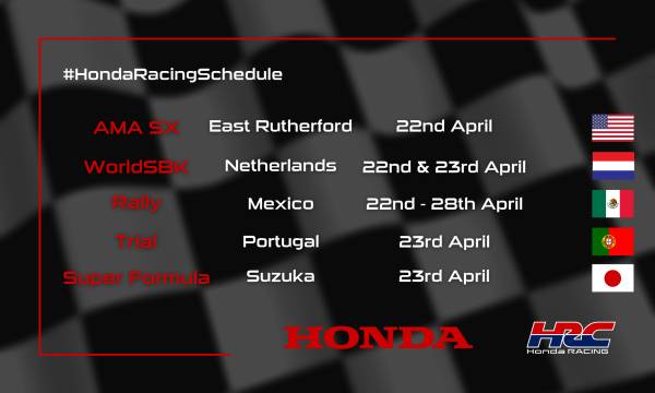 This weekend's racing