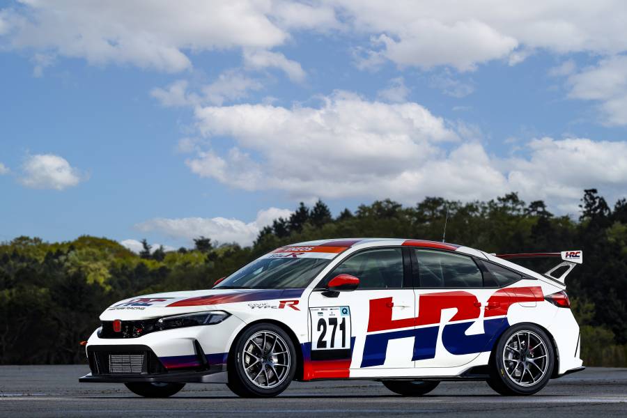 [ニュースリリース]2023年スーパー耐久シリーズST-Qクラスに参戦予定の「CIVIC TYPE R CNF-R」のテスト走行を実施