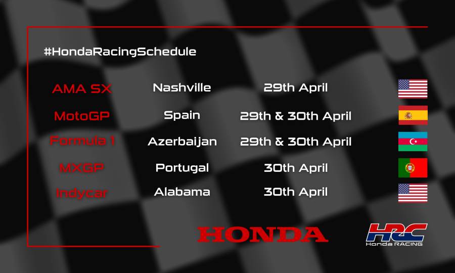 This weekend's racing