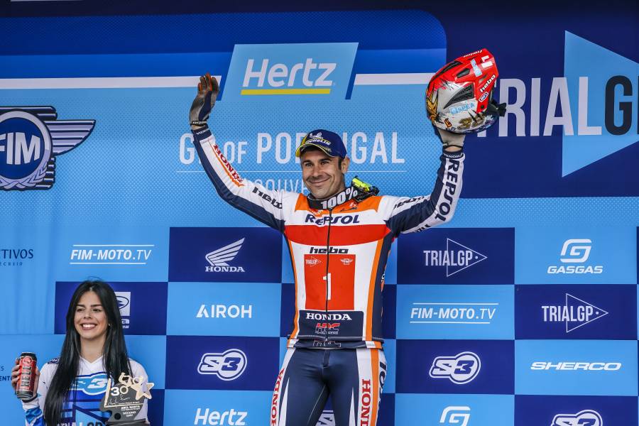 Bou takes second and Marcelli third at TrialGP of Portugal