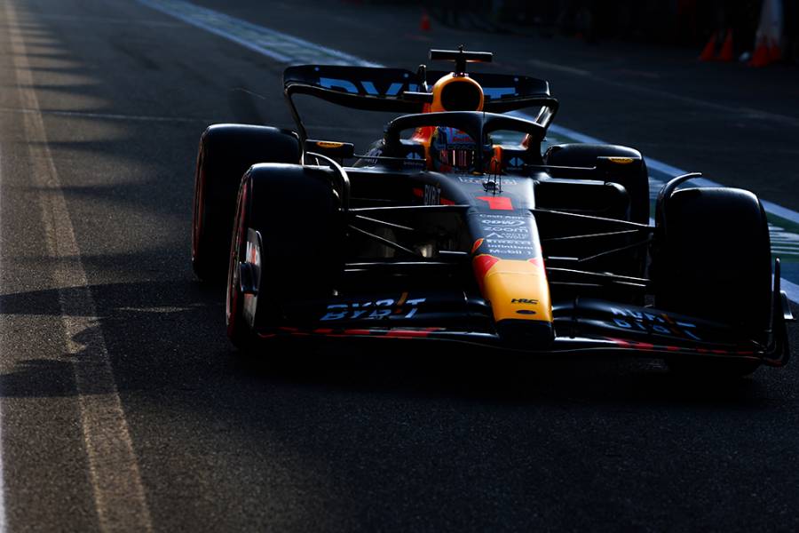 Max Verstappen took P2 in Azerbaijan GP