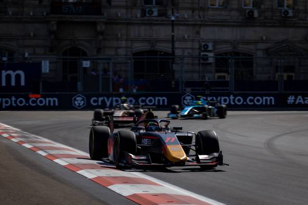 After starting from 17th Ayumu Iwasa retires due to a problem with his car