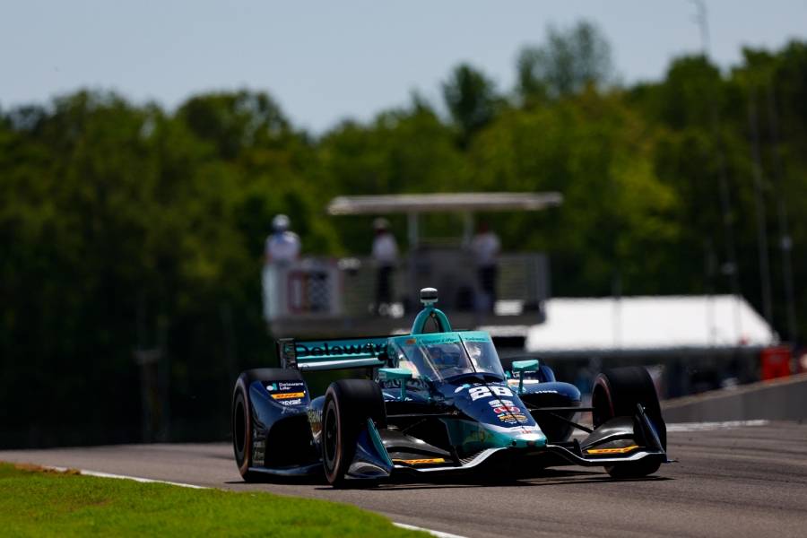 Runner-up Romain: Grosjean Runs Second for Honda in Alabama