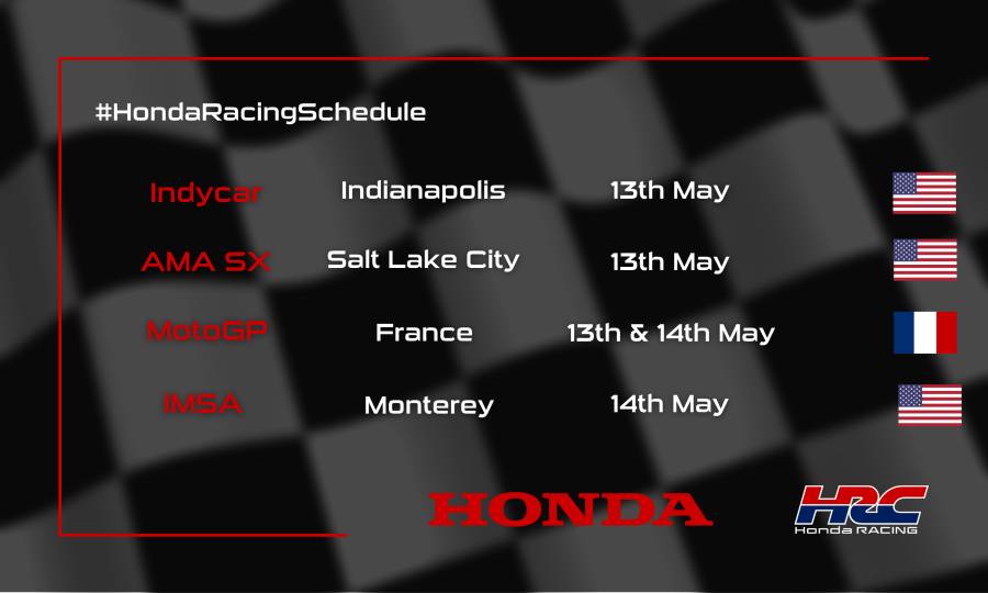 This weekend's racing