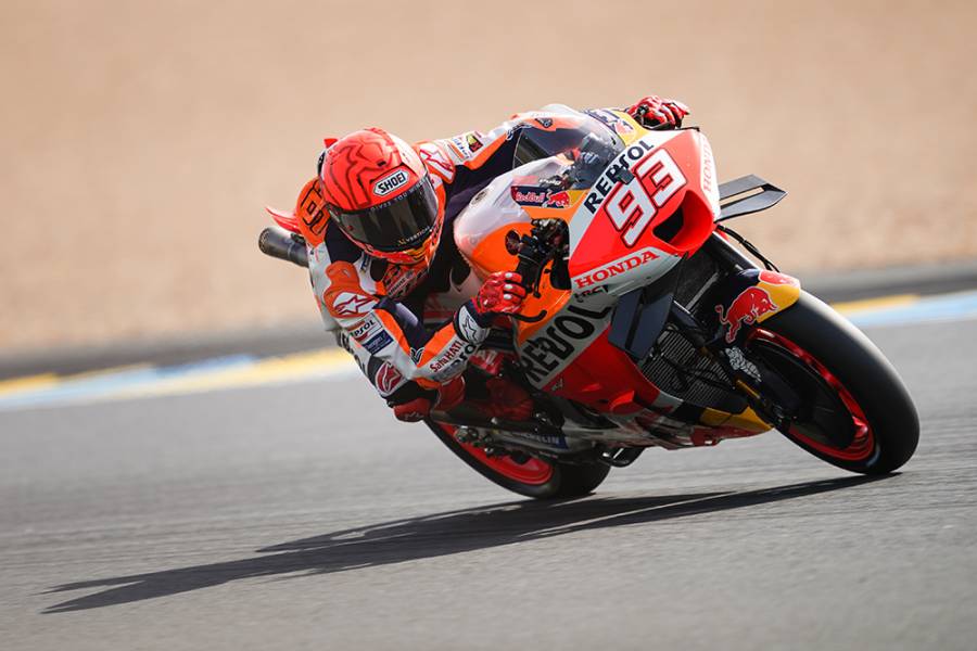 Marquez heads straight to Q2 on MotoGP return