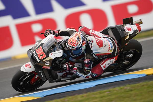 Takaaki Nakagami Completes the Sprint in Le Mans
