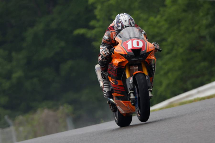 清成龍一が今季初の表彰台登壇