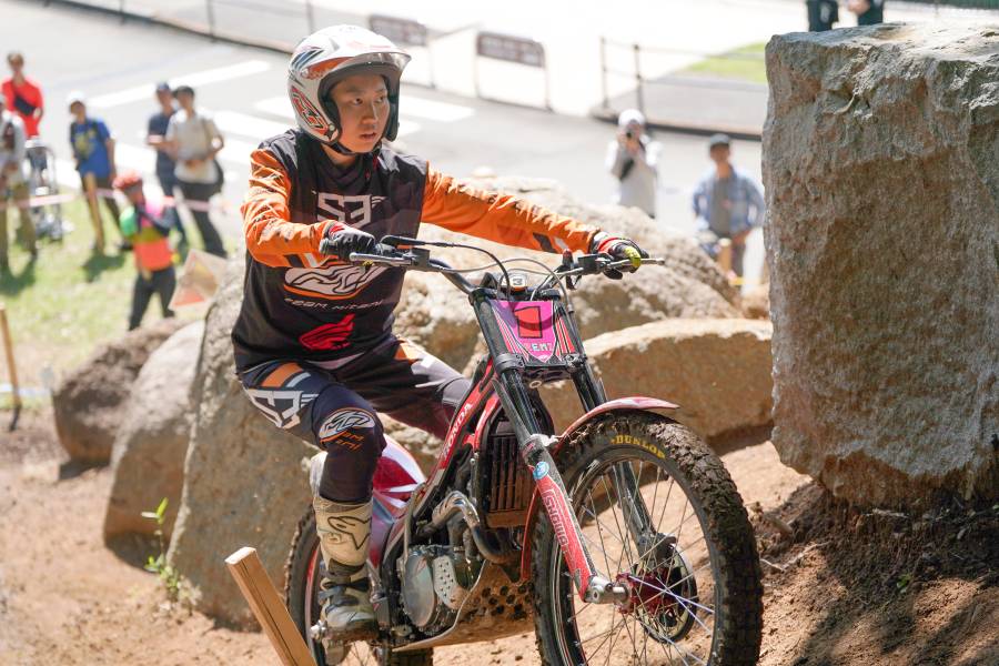 楠玲美、2位表彰台を獲得