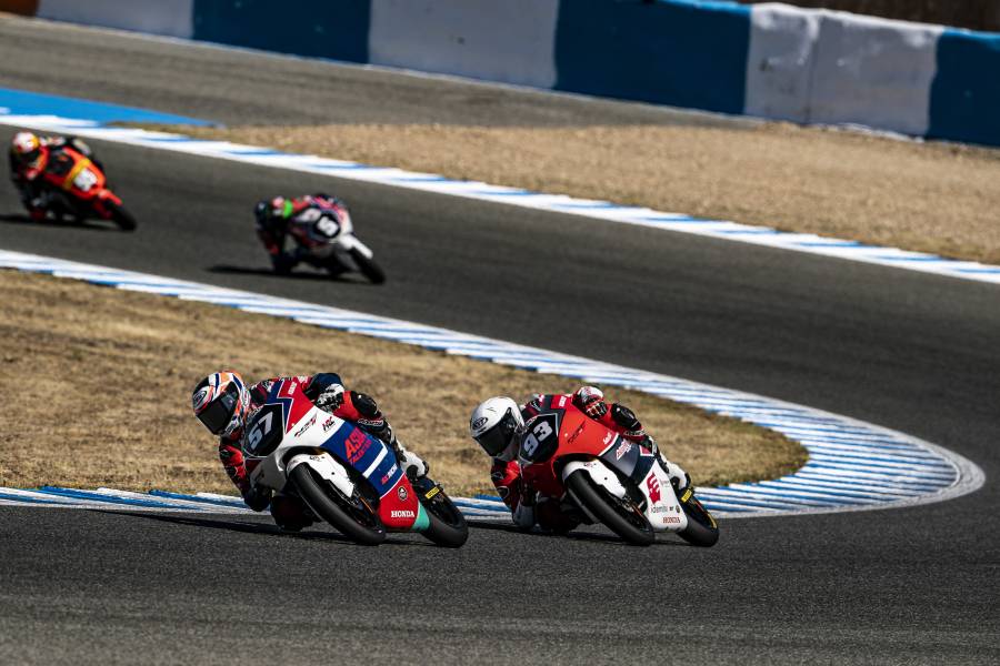 Junior Talent Team fight for the podium in Jerez