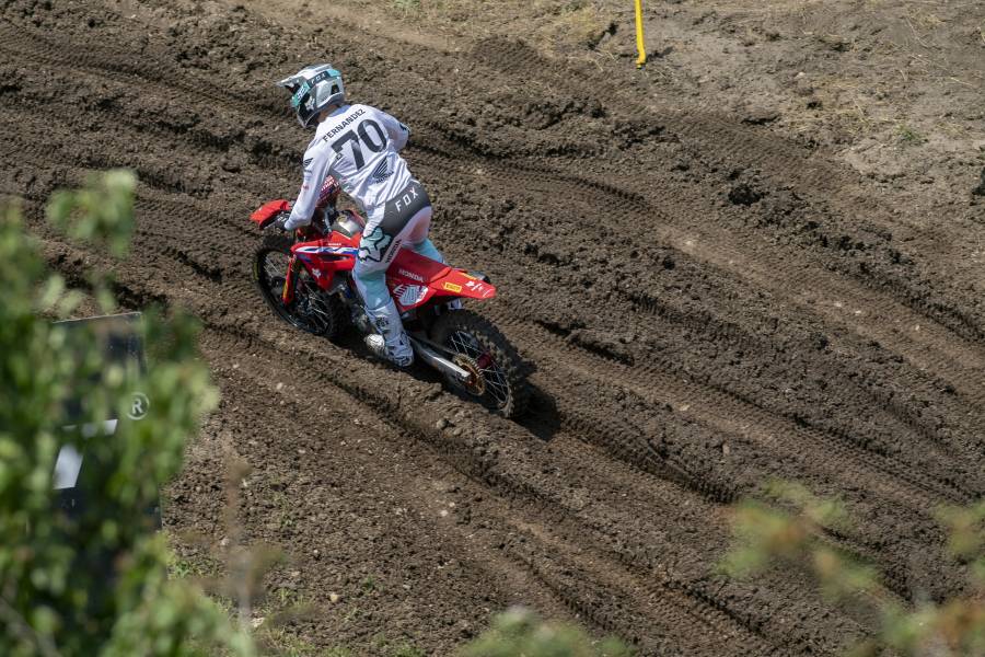 Fernandez sixth in qualifying at tough Teutschenthal