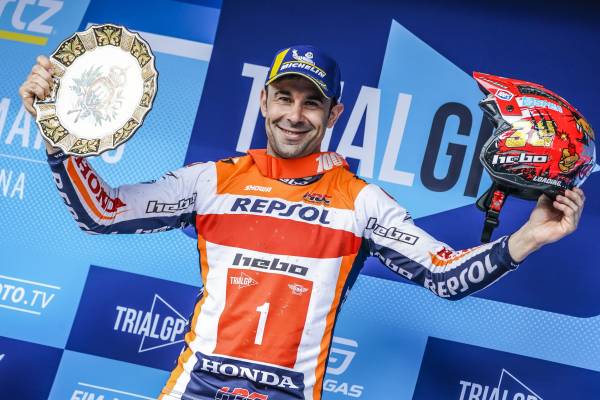 Bou back on top in San Marino