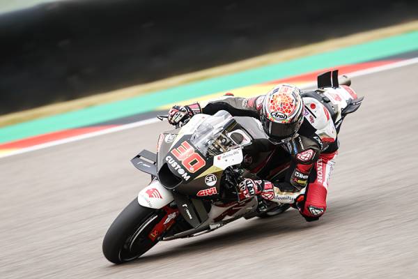 Challenging Friday at the Sachsenring