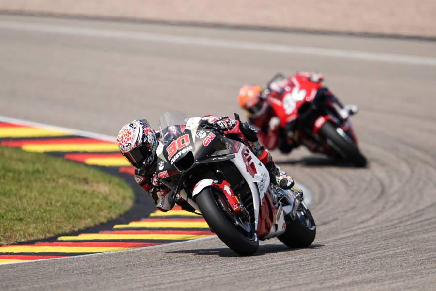 Tough Sprint for Takaaki Nakagami at the Sachsenring