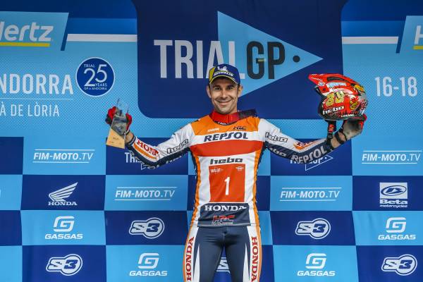 Bou achieves third consecutive victory and Marcelli places fifth in Andorra