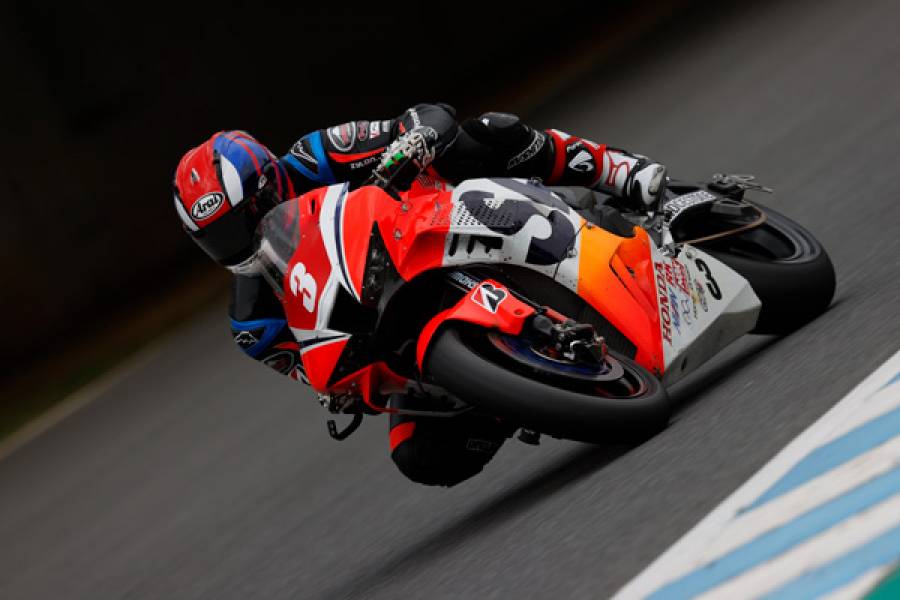 濱原颯道がレース2で3位表彰台を獲得