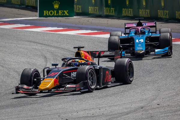 Starting from 16th Ayumu Iwasa finishes on the podium in 2nd. He narrowly misses the top spot after closing in on the leader on the final lap