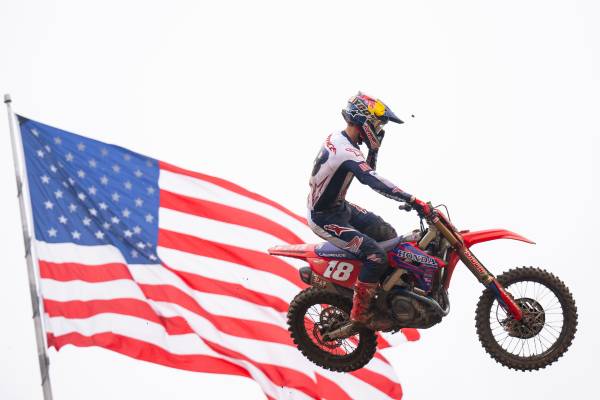 Jett Lawrence Continues Perfect Season at RedBud National