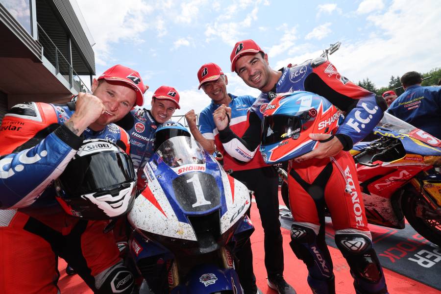 The Secrets Behind Honda’s 24H Spa EWC Motos Podium