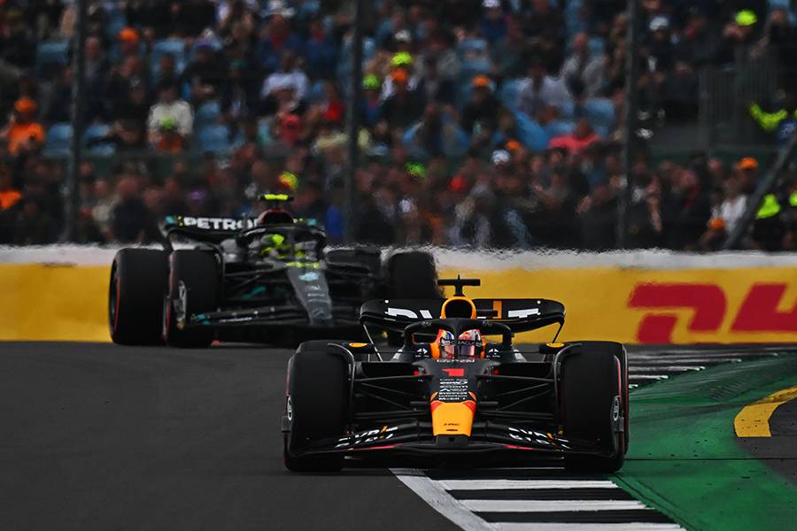 Max Verstappen took pole position for British Grand Prix