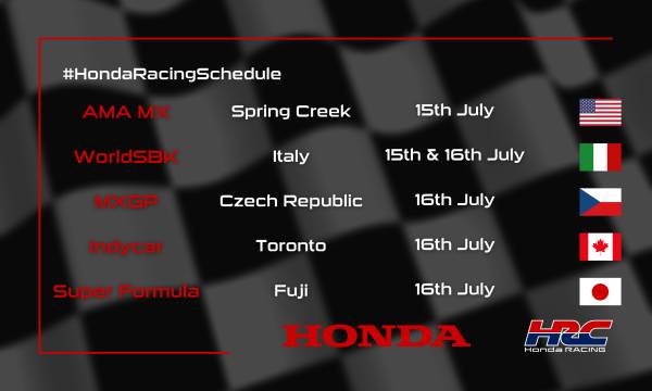 This weekend's racing