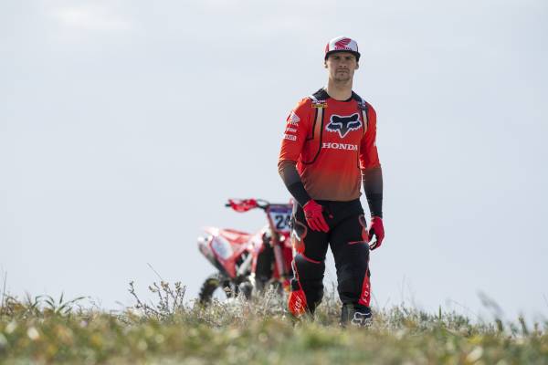 "I think this might have been the longest time that I’ve not ridden a dirt bike for”