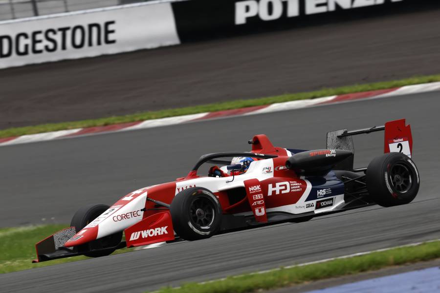 Fourth place finisher Syun Koide moves up to take his first SFL win