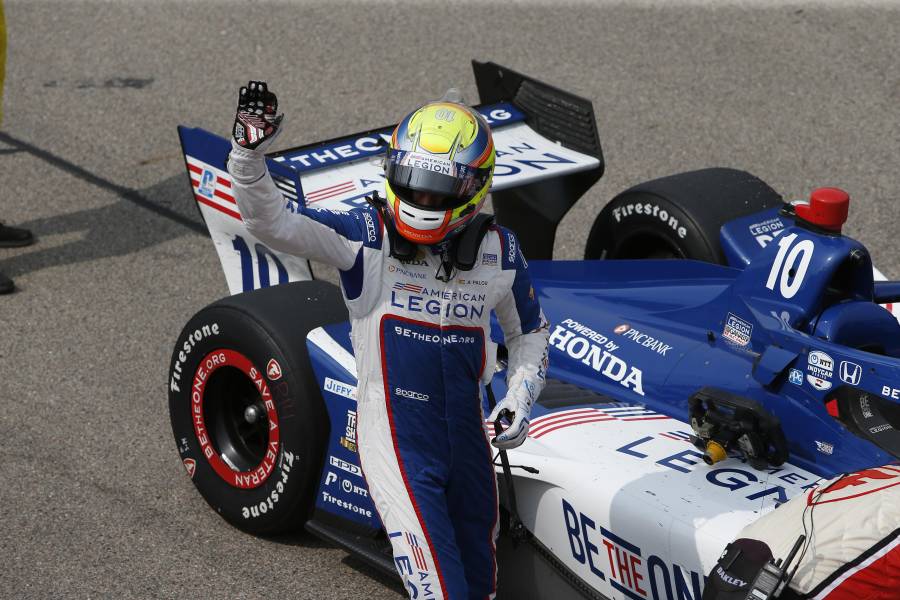 Palou Scores Podium Result for Honda at Iowa Speedway