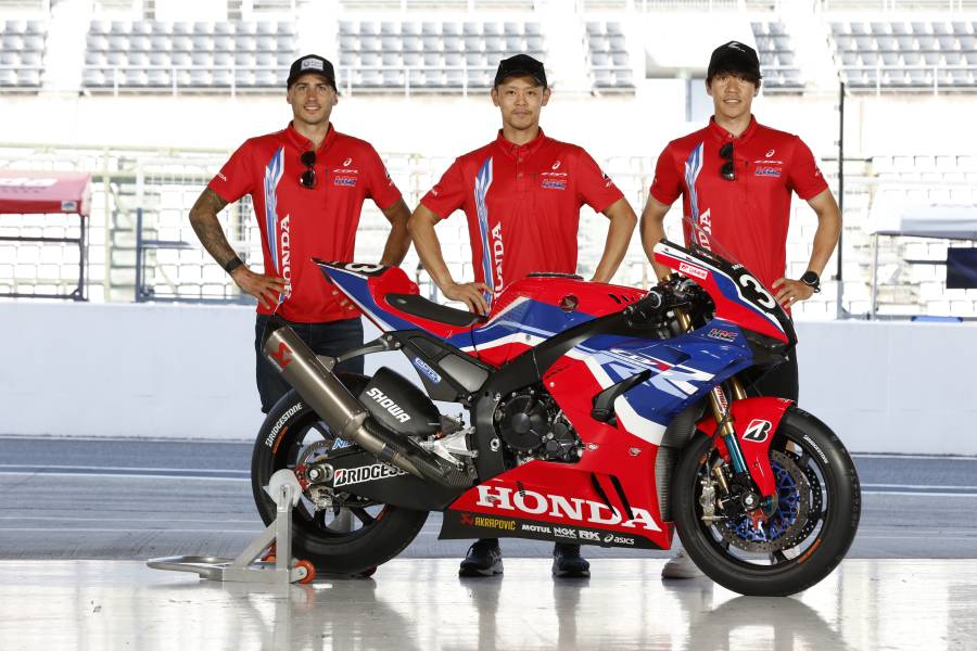 Team HRC with Japan Post (Honda’s factory team) 