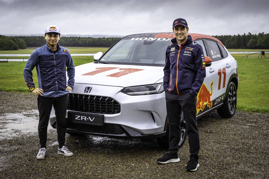 A ZR-V of Two Halves: Sergio Perez and Ayumu Iwasa