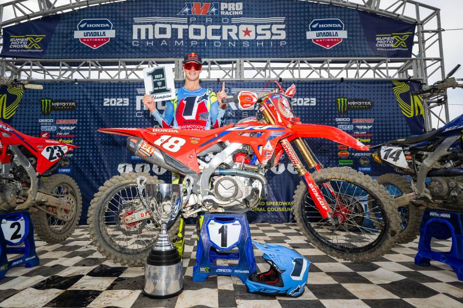 ジェット・ローレンスがAMAプロモトクロス450タイトルを獲得