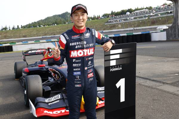 Tomoki Nojiri takes his third pole position of the season