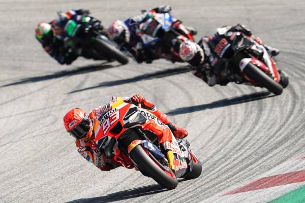Marquez and Mir keep their cool to challenge for points in Austrian Sprint