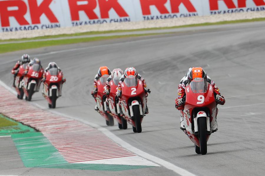 The rookie beats Pratama by a tenth in Race 1 on a drying Sepang International Circuit