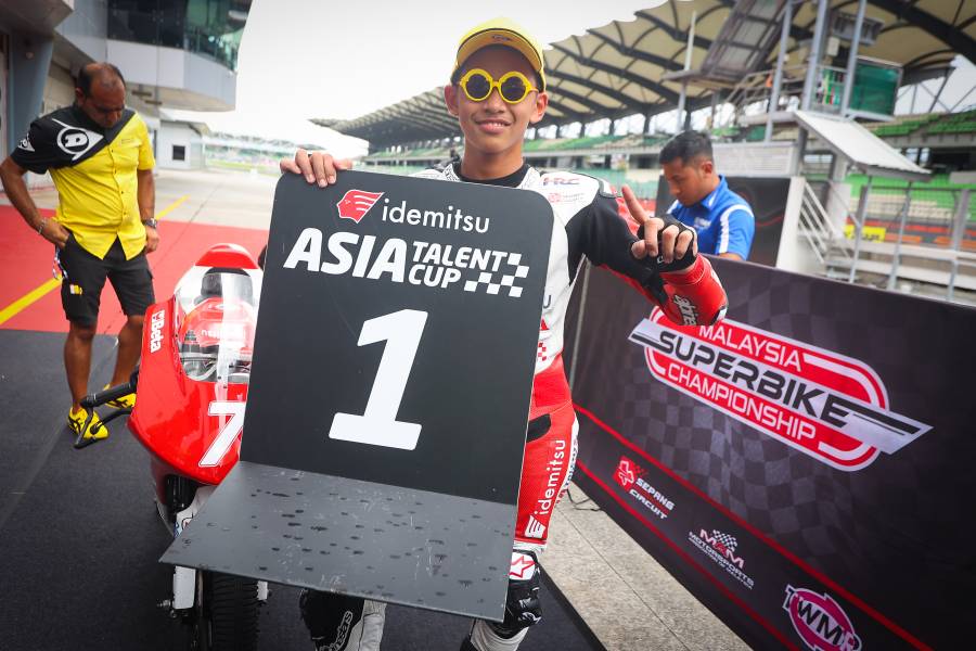 The Indonesian stamps some authority on Sunday as Takahira and Mitani make it double podiums