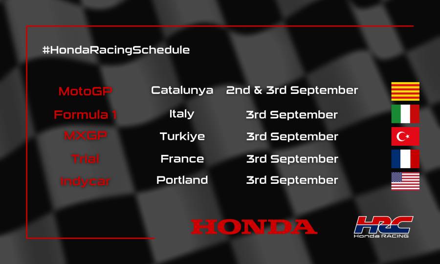 This weekend's racing