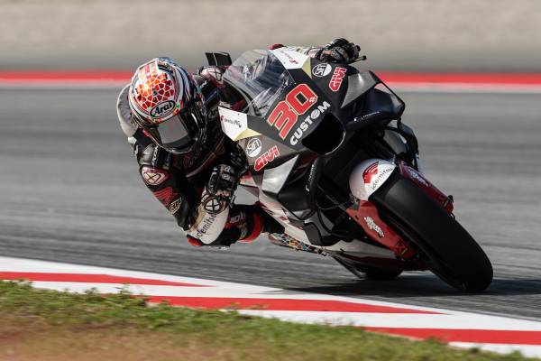 Difficult Friday in Barcelona for Takaaki Nakagami