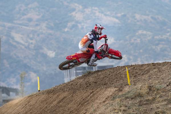 Gajser on pole as storm disrupts MXGP of Turkiye qualification